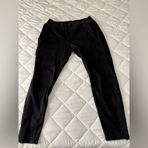 Oiselle smooth face fleece Track lounge Pants L